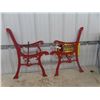 Image 1 : Set of Cast Bench Ends