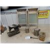 Image 1 : 2 Wash Boards, Electric Sewing Machine plus more