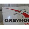 Image 3 : Metal GreyHound Bus Sign 24" x 48"