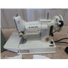 Image 2 : Rare Singer Portable Featherweight Sewing Machine in White - Believed to be Model 221K