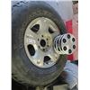 Image 2 : 4 Goodyear Tires & Rims - GM RIms 6 Bolt - Tires P265/70R17