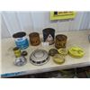 Image 1 : Antifreeze + Grease Can , Ramble Hub Cap & Car Mirror