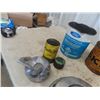 Image 3 : Antifreeze + Grease Can , Ramble Hub Cap & Car Mirror