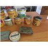 Image 2 : 20 Cigarette & Tobacco Tins- Some with Lids - Some Without; Vogue, Export, Players plus others