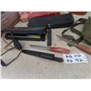 Image 2 : 2 Gun Cleaning Kits, Canvas Binocular Case, Sling Shot, Knives