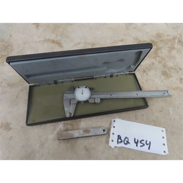 Peacock Dial Caliper & Feeler Gauge