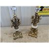 Image 2 : 2 Figurine Floor Ashtray Stands