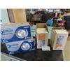 Image 1 : 4 New Light Fixtures- 2 Different Styles
