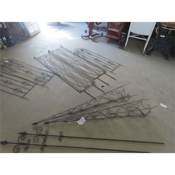 9 Wrought Iron Garden Fencing