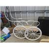 Image 2 : Wooden Sleigh Display, Suitcase, Carriage - No Basket