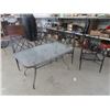 Image 1 : Patio Table 36" x 54" & 4 Chairs