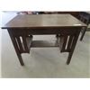 Image 1 : Oak Library Desk 30" x 38" x 24"
