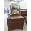 Image 1 : Dresser 36" x 38" X 18" & Mirror 32" X 24"