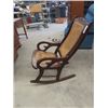 Image 4 : (gs) Wooden & Cane Rocking Chair