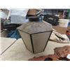 Image 2 : (GS) Outdoor Light Shade & Cabin Clock 33" X 14"