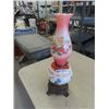 Image 1 : Hand Painted Coal Oil Lamp