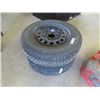 Image 1 : 2 - Nordic Tires with 5 Hole Rims P195/70R14
