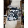 Image 2 : BOX OF SPRAY PAINT, NEW GLOVES, TAPE, ETC