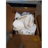Image 2 : 2 BOXES OF SHOULDER LENGTH WORK GLOVES, COVERALLS, RAIN GEAR, ETC