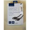 Image 1 : INSIGNIA 4K ULTRA HD DISPLAY PORT TO HDMI CABLE - TESTED WORKING