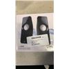 Image 2 : 2  AS NEW CYBER ACOUSTICS CA-2050 POWERED SPEAKER SYSTEMS