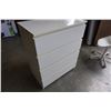 Image 2 : WHITE 4 DRAWER CHEST OF DRAWERS