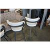 Image 8 : SET OF 4 HOME ELEGANCE SWIVEL BAR STOOLS