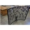 Image 2 : METAL TREE MESH FIRE GRATE