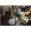 Image 2 : UNIQUE METAL FLOOR LAMP-APD RETAIL $499