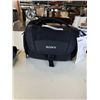 Image 2 : NEW SONY SOFT CAMERA CARRYING CASE AND INSIGNIA FLOATING CAMERA STRAP