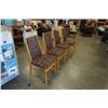 Image 2 : 4 MID CENTURY FARSTRUP MADE IN DENMARK CHAIRS