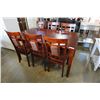 Image 8 : MODERN DINING TABLE WITH 6 CHAIRS
