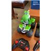 Image 3 : 4 AS NEW MARIO AND YOSHI MARIO KART RC VEHICLES 2 BATTERIES AND NO CHARGER ALL WORKING RETAL $600