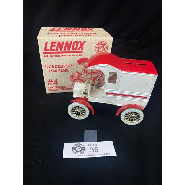 New in Box 1905 Lennox Delivery Truck Bank 1:24 Scale Diecast