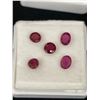 Image 2 : Pigeon Blood Red Ruby 2.01mm Various Sizes Round and Oval Cut SI VS Madagascar GF Treatment