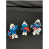 Image 2 : Lot of 1980s German Made Smurf Figures