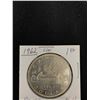 Image 2 : 1962 Canadian Silver Dollar in Cardboard Holder