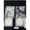 Image 2 : Lot of 3 Limited Edition Bradford Exchange Wall Plaques - Seasons with Cats and Birds
