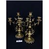 Image 1 : Vintage Solid Brass Candelabras