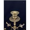 Image 3 : Vintage Solid Brass Candelabras