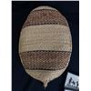 Image 8 : Native Basket with Collector Spoons, Antique Needlework, China, Coasters, Glass Heart Paperweight & 