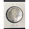 Image 3 : 1965 Silver Canadian 50 Cent Coin In Cardboard Holder