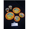 Image 1 : Very Early Fantastic 3 Piece Toy Dinner Sets  - Minnie and Mickey Helpmates  - Mug, Saucer and Plate