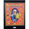 Image 1 : Vintage Framed 1999 Nintendo Pokeman Gotta Catch Em All Scorpio Poster 20"  19"