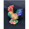 Image 8 : Fitz& Floyd Vintage Rooster Canape Plate & CoQDu Village Rooster & Hen Salt & Pepper Shakers
