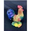 Image 9 : Fitz& Floyd Vintage Rooster Canape Plate & CoQDu Village Rooster & Hen Salt & Pepper Shakers