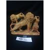 Image 1 : Stone Carving of Lions. In Excellent Condition