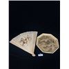 Image 1 : Large Decorative Fan and Wall Plaque - Asian
