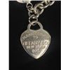 Image 2 : Silver Plated Please Return To Tiffany & Co. Heart Charm Link Bracelet