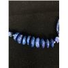 Image 3 : Vintage Lapis Lazuli/Turquoise Stone Necklace - 21" Length